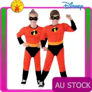 Deluxe Kids Incredibles 2 Costume Mr Incredible Disney Superhero Girls Book Week