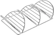 Ciieeo Premium Stainless Steel Taco Holder Burrito Stand for Easy Serving Storage Compact Taco Rack Sandwiches More for Parties Family Dinners