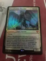 RESPLENDENT MARSHAL *FOIL* X1 KALDHEIM *PRE-RELEASE* KHM MTG