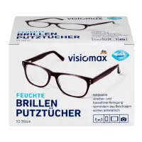 在飛比找蝦皮購物優惠-現貨不用等 德國 VISIOMAX 拋棄式眼鏡布 (52入/