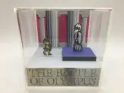The Battle of Olympus Borderbund Nintendo NES Shadow Box Diorama Cube