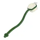 Dry Brushing Exfoliation Tool Firm Side Scrubbing Brush Long Handle Dual-sided