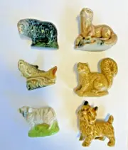 Lot of 6 x Wade Whimsies - Terrier Fish Ram Sheep Otter Squirrel UK