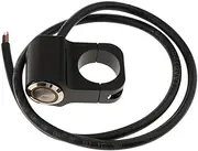 Vsenkes 1 Inch 25 Mm Motorcycle Switch Assembly Handlebar Control Switch - Waterproof Fog, Yellow, 25mm