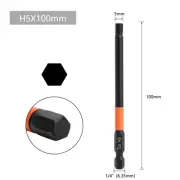 Hex Head Allen Wrench Drill Bits Set 1/4 Inch Quick Change Impact Driver Magneti