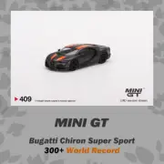 MINI GT 1:64 Bugatti Chiron Super Sport 300+ World Record 304.773 mph in box