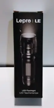 Lighting EVER LED Flashlights High Lumens, Small Flashlight, Zoomable - See Desc