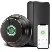 Fingerprint Deadbolt with App, Keyless Entry Door Lock, Smart Lock for Front ...