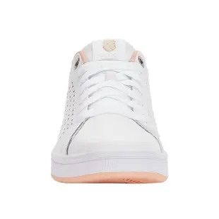 【K-SWISS】時尚運動鞋 Court Casper III-女-白/蜜桃橘(98449-944)