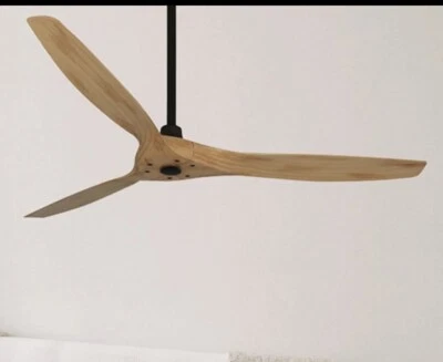 Modern Ceiling Fan 52”/3 Blades/NO LIGHT/DC motor/120v240v/50hz60hz/remote