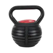 Everfit 18kg Adjustable Kettlebell Set Portable Kettle Bell Weight Dumbbells 10l