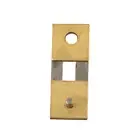 Decorative Replacement Part Stylish Clock Pendulum Leaves in Gold/Silver