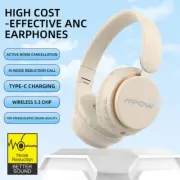 Mpow Active Noise Cancelling Wireless Headphones Foldable Bluetooth 5.3 Headsets
