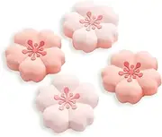 GeekShare Sakura Thumb Grips Compatible with Nintendo Switch 2, Anti-Slip Silicone Switch 2 Joystick Caps with Original Design and Comfortable Grip(4PCS)