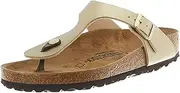 [Birkenstock] Gizeh, Women's Sandals, Gold, 7.5 UK Narrow
