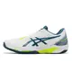 Asics 網球鞋 Solution Speed FF 2 白 深藍 螢光黃 男鞋 【ACS】 1041A182102