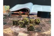 Dudley's Armoury - Stheno's Hollow Metal Dice Set