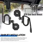 UTV Gun Rack Mount for 2.5cm-5cm Roll Bar Crossbar Holder for UTV Gun Accessorie