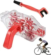 Bikes Chain Cleaning Kit - Chain Cleaner Tools For Bicycles | Portable Bikes Maintenance Kit | Ergonomic Non-Slip Bicycles Accessories For Degreasing, Washing, Workshop, Home-Use