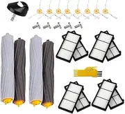 LAIMAI Accessories Kit for iRobot Roomba 891 981 805 860 870 871 880 890 960 980 985 800 900 Series Robot Vacuum Cleaner Replacement Parts 26 Packs Roller Brush & Filter & Side Brush & Front Wheel