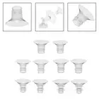 10 Count Silicone Flange Inserts for Breast Pump Shields Multiple Sizes