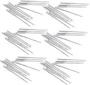 Tofficu Multi-Functional 60pcs Steel Sewing Machine Needles Heavy Duty for Cotton Silk Fabric Thread Threading Tool