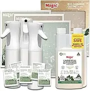 Magic Universal 6in1 Cleaner Concentrate Starter Kit - Start Your Green Journey with everything you need to keep your home Clean.