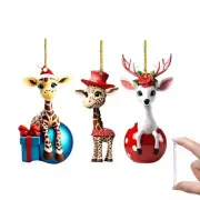 2D acrylic Christmas decorations HOT Hot W2