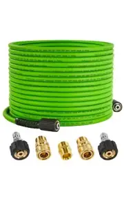 PWACCS Pressure Washer Hose for Power Washer – 3600 PSI Kink Resistant Pre