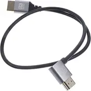 GOOHOCHY Right Angle Male to Male Monitor Cable 8k Tv Coupler for Gaming Multimedia Devices