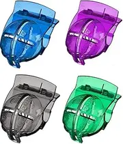 THJOPOKEEL 4 Sets of Golf line Markers Golf Ball Line Marker Tool Template Liner Marking Value Custom Ball Markers Color Stencil Alignment Putting Clip for Men Women Kid