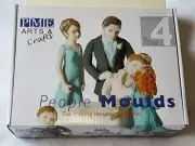 PME Arts & Crafts 4 people moulds man woman 10 yr old 5 yr old cake figurinesNIP