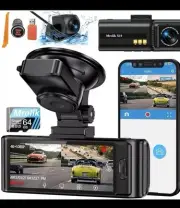 Dual Dash Camera 4k Front And Rear With Wifi New Mrolik S10 HIGH QUALITY