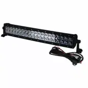 Relaxn Mako Series Curved LED Light Bar 20in 200W 11200 Lumens 40 LED Black Comb