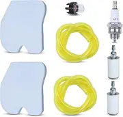 [AUMEL] Air Filter Kit for Husqvarna 235 235E 236 236E 240 240E Chainsaw Parts Jonsered CS2234 CS2238 CS2234S CS2238S Chainsaw Fuel Line Tune Up Kit for 545061801 240