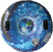 Inflatable Snow Tube, Inflatable Snow Sled for Kids and Adults, Heavy Duty Snow