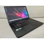 ROG ASUS電競筆電I7-8750H,GTX1050TI-4G,16G RAM,256GSSD+1TB HDD