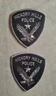 USA - Pair x Hickory Hills Police Patches - Illinois