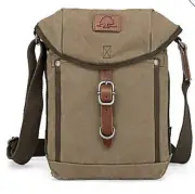 TSD Brand Forest Flap Crossbody Messenger Bag
