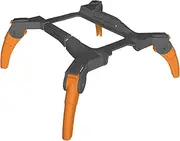Spider Landing Gear Extension Leg Foldable Brackets Landing Gear Leg for DJI Mini 2/SE Mavic Mini, Lightweight Drone Accessories Holder Height Extender Protector (Gray + Orange)