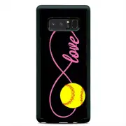 Softball Infinity Love Case Cover For Samsung Galaxy S23 S22 Plus Ultra S21+ S20
