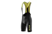 Skins Men's Cycling Activewear Thermal Bib Shorts Black