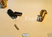 100 SMA Female Crimp for LMR100 RG174 RG179 RG316 RG188 Coax Cable RF Connector
