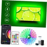 TV LED Backlight 75 Inch TV, USB LED Strip Lights for TV WiFi for 75-80inch