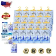 Efficient Home Moisture Absorber – Portable Plastic Dehumidifier in Blue & White