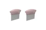 6pc Melii Luxe Girl Crinkle Cutters Assorted Blades Wavy Slicer Kitchen Tool