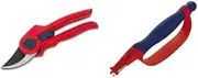 Spear & Jackson Razorsharp Bypass Secateur, Small with Spear & Jackson Multi Purpose Blade Sharpener, Blue