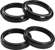 Motorcycle Front Fork Oil Seal & Dust Cover For KX125 KX250 KX250 F KX250F KX250 XC KLX450 R KLX450R 2008-2020 2021(2pcs oil 2pcs dust)