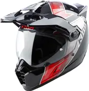 Klim Krios Pro ECE/DOT Spectrum, adventure helmet , color: Black/Silver/Red , size: L