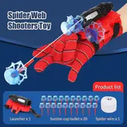 Best Discount-new Spider Man Custome Glove Web Shooter Blaster Launcher Dart Gift Kids Toy